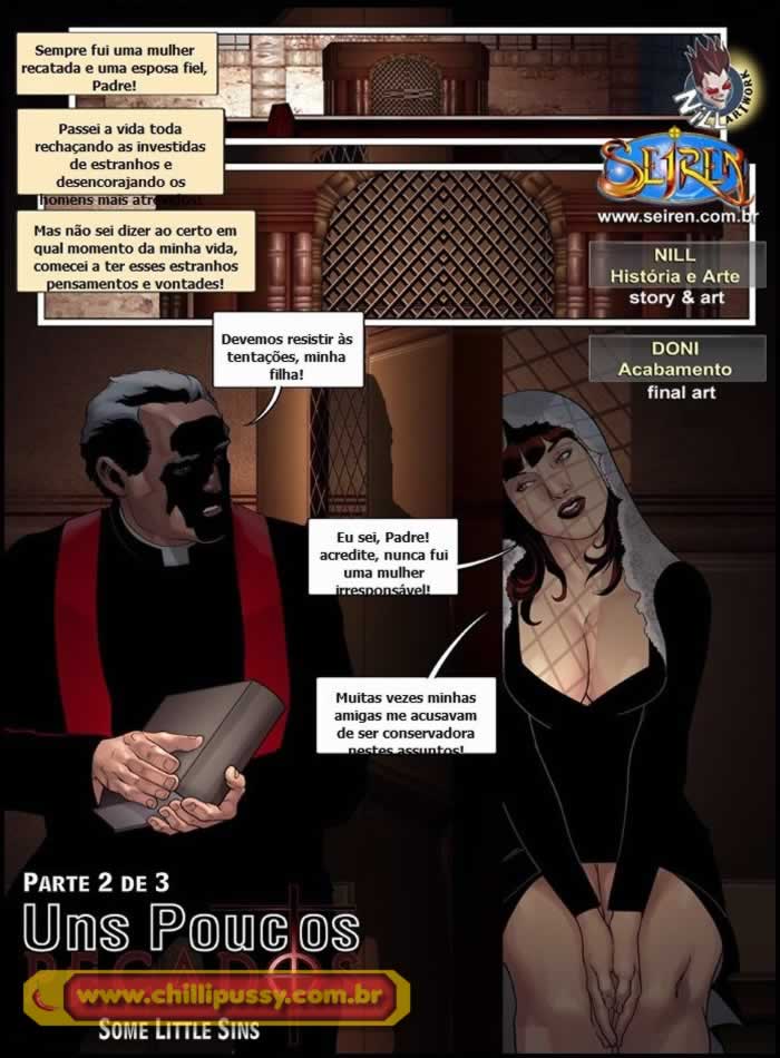 uns poucos pecados 2 - quadrinhos eroticos da seiren