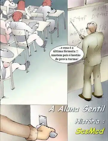 A Aluna Gentil – quadrinhos e hentai