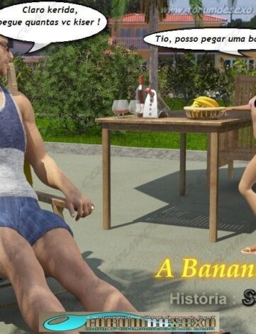 A Banana – 3d porno