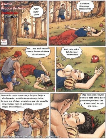 A Nova Branca de Neve  – quadrinhos e hentai