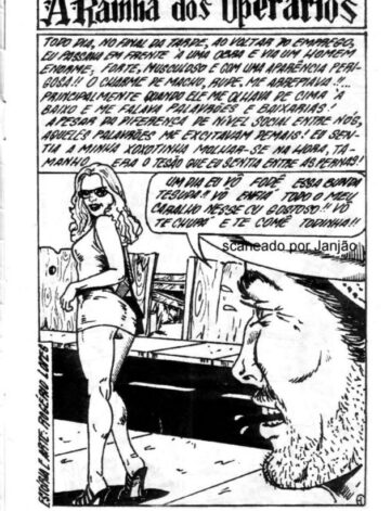 A Rainha dos Operários – quadrinhos e hentai