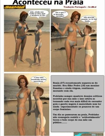 Aconteceu na Praia – quadrinhos e hentai