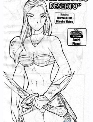Amazona do Deserto – quadrinhos e hentai