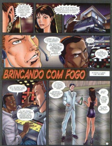 Brincando com Fogo  – quadrinhos e hentai