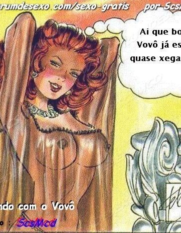 Brincando com o Vovô  – quadrinhos e hentai
