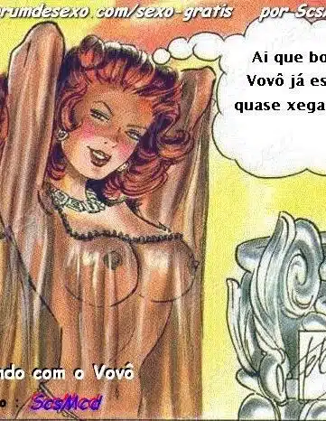Brincando com o Vovô  – quadrinhos e hentai