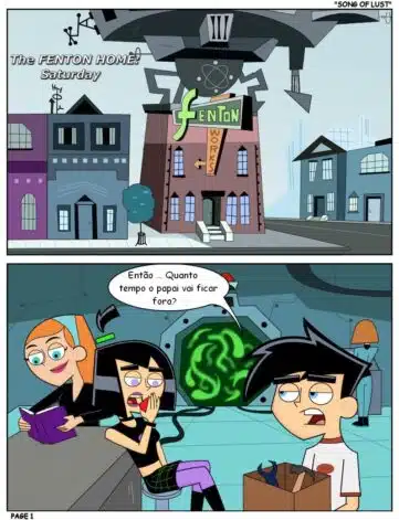 Danny Phantom – quadrinhos e hentai