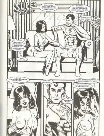 Entrevistando SuperMan – quadrinhos e hentai