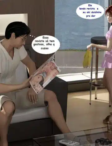 Fodendo a Empregada Doméstica – quadrinhos e hentai