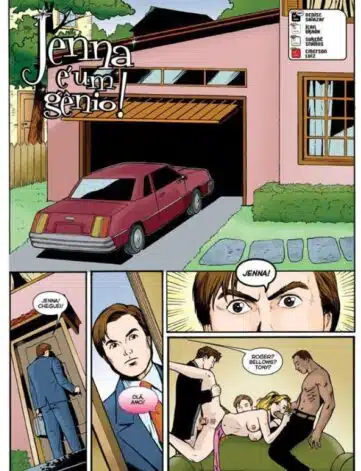 Jenna é um Gênio – quadrinhos e hentai